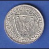 Deutsches Reich Silbermünze Bremerhaven 3 Reichsmark 1927 A vz