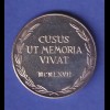 Silbermedaille 1967 Zur Erinnerung an Konrad Adenauer 13gAg1000