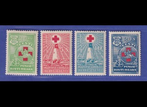 Estland 1931 Rotes Kreuz Mi.-Nr. 90-93 kpl. Satz postfrisch ** / MNH