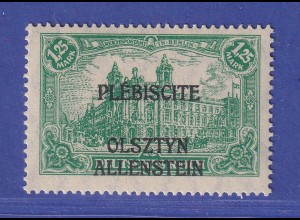 Dt. Abstimmungsgebiete Allenstein 1920 Mi.-Nr. 11 b ** gpr. HOCHSTÄDTER 