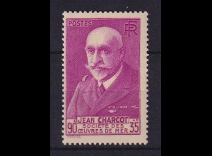 Frankreich 1939 Jean Charcot Mi-Nr. 460 postfrisch **