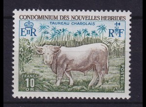 Neue Hebriden 1975 Charolais-Rind Mi.-Nr. 406 postfrisch **