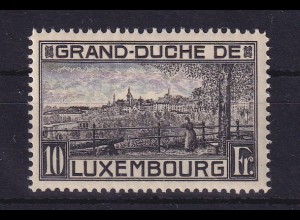 Luxemburg 1934 Landschaft Stadtansicht Mi.-Nr. 143 B postfrisch **