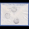 Bund 1964 Zusammendruck aus Block 3 431-432-433-435-436 auf Eilbrief aus Köln