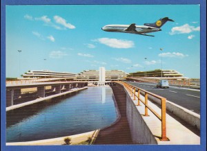 AK Flughafen Köln / Bonn Airport und Lufthansa Boeing 727 , unbeschrieben
