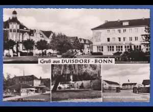 AK Gruß aus Duisdorf - Bonn 5 Ansichten s/w , unbeschrieben