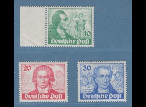 Berlin Goethesatz Mi.-Nr 61-63 kpl. postfrisch