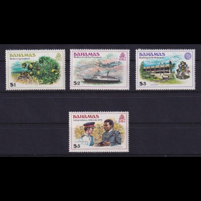 Bahamas 1980 Landestypische Motive Mi.-Nr. 466-469 postfrisch **