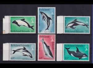 Falkland-Inseln 1980 Wale Mi.-Nr. 295-300 postfrisch **