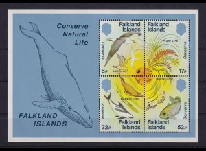 Falkland-Inseln 1984 Naturschutz Mi.-Nr. Block 4 postfrisch **