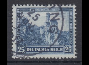 Dt. Reich Nothilfe 1932 Schloss Liechtenstein Mi.-Nr. 477 mit O aus ITTLING