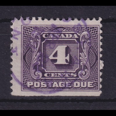 Kanada 1928 Portomarke Mi.-Nr. 3 gestempelt