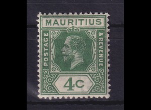 Mauritius 1932 König Georg V. Mi.-Nr. 189 postfrisch **