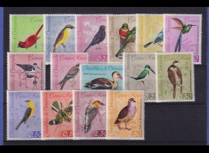 Venezuela 1962 Flugpostmarken Vögel Mi.-Nr. 1464-1478 postfrisch **