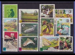 Venezuela 1968 Naturschutz Mi.-Nr. 1759-1770 postfrisch **