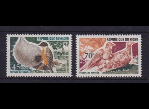 Niger 1967 Vögel Mi.-Nr. 174-175 postfrisch **