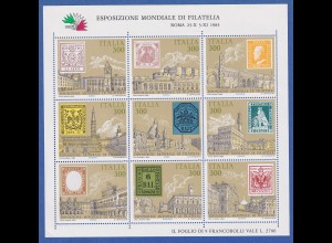 Italien 1985 Kleinbogen Briefmarken der altital. Staaten Mi.-Nr. 1945-53 **