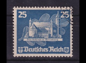 Dt. Reich 1935 25Pfg-Einzelmarke aus OSTROPA-Block Mi.-Nr. 579 gestempelt