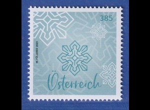 Österreich 2023 Sondermarke Schneekristalle Mi.-Nr. 3756 **