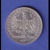 Deutschland 1955 Silbermünze Friedrich Schiller 5 DM vz