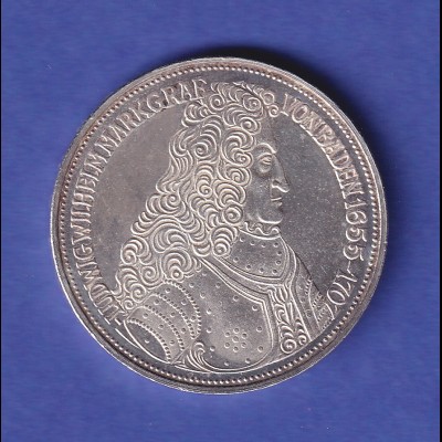 Deutschland 1955 Silbermünze Ludwig Wilhelm von Baden 5 DM vz