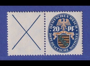 Dt. Reich Nothilfe Wappen Zusammendruck Mi.-Nr. W20.1 postfrisch **