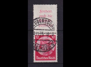 Dt. Reich Friedrich II. Zusammendruck Mi.-Nr. S102 gestempelt (Neugersdorf)