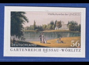 Bund 2002 Gartenreich Dessau-Wörlitz 56 Cent SELBSTKLEBEND Mi.-Nr. 2277 ** 