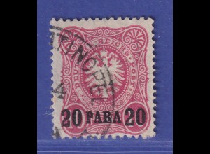 Deutsche Post in der Türkei 1886 Mi.-Nr. 2b O CONSTANTINOPEL