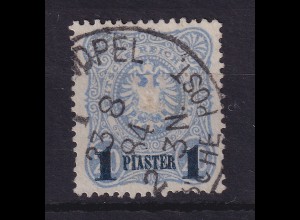 Deutsche Post in der Türkei 1884 Mi.-Nr. 3b O CONSTANTINOPEL