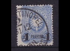 Deutsche Post in der Türkei 1886 Mi.-Nr. 3d O CONSTANTINOPEL