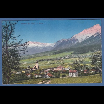 AK Absam bei Hall in Tirol, Gesamtansicht, gelaufen 1903