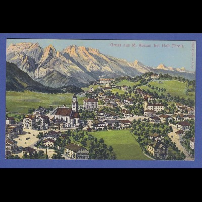 AK Österreich Gruß aus M. Absam bei Hall (Tirol), unbeschriftet
