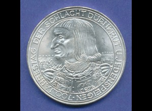 Österreich 100-Schilling Silber-Gedenkmünze 1978, Rudolf I.,Schlacht b.Dürnkrut