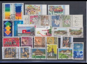 Liechtenstein kompletter Briefmarken-Jahrgang 1998 gestempelt 