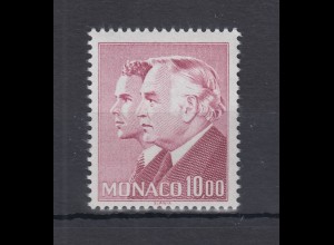 Monaco 1985 Mi.-Nr. 1744 ** Freimarke Fürst Rainier III. und Prinz Albert