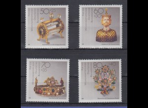 Bundesrepublik 1988 Wohlfahrt Gold u.Silberschmiedekunst Mi.-Nr. 1383-1386 ** 