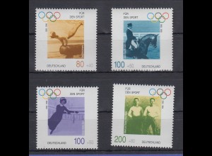 Bundesrepublik 1996 Sporthilfe 100 Jahre Olympische Spiele Mi.-Nr. 1861-1864