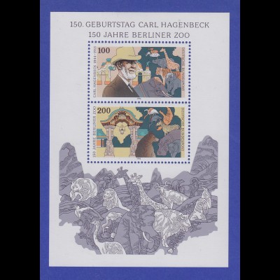 Bundesrepublik 1994 Blockausgabe Carl Hagenbeck Mi.-Nr. Block 28 **