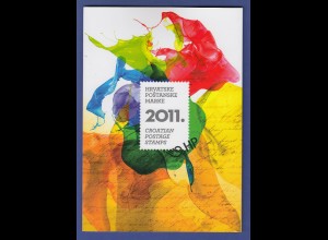 Hrvatska / Kroatien offiz. Briefmarken-Jahrbuch der Post 2011 kpl. bestückt **