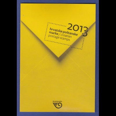 Hrvatska / Kroatien offiz. Briefmarken-Jahrbuch der Post 2013 kpl. bestückt **