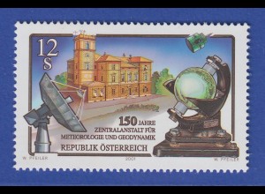 Österreich 2001 Sondermarke Meteorologie und Geodynamik Mi.-Nr. 2358