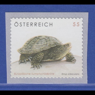 Österreich 2006 Freimarken Tierschutz Europäische Sumpfschildkröte Mi.-Nr. 2624
