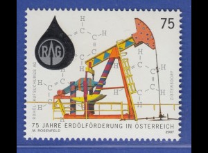 Österreich 2007 Sondermarke 75 Jahre Erdölförderung "duftend" Mi.-Nr. 2684