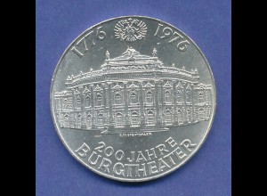 Österreich 100-Schilling Silber-Gedenkmünze 1976, Burgtheater Wien