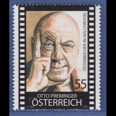 Österreich 2010 Sondermarke Regisseur Otto Preminger Mi.-Nr. 2851