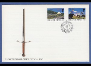 Isle of Man Ersttagsbrief / FDC 1998 Mi.-Nr. 778-79 Europa: Nationale Feste 