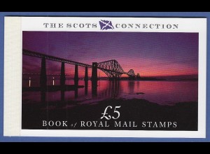 GB Schottland 1989 Prestige-Markenheftchen Brücke über den Firth of Forth MH 1 