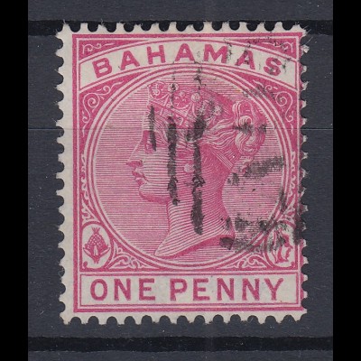 Bahamas 1884 Queen Victoria Mi.-Nr. 13 sauber gebraucht 
