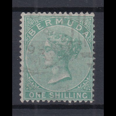 Bermuda 1865 Queen Victoria Mi.-Nr. 5A sauber gebraucht 